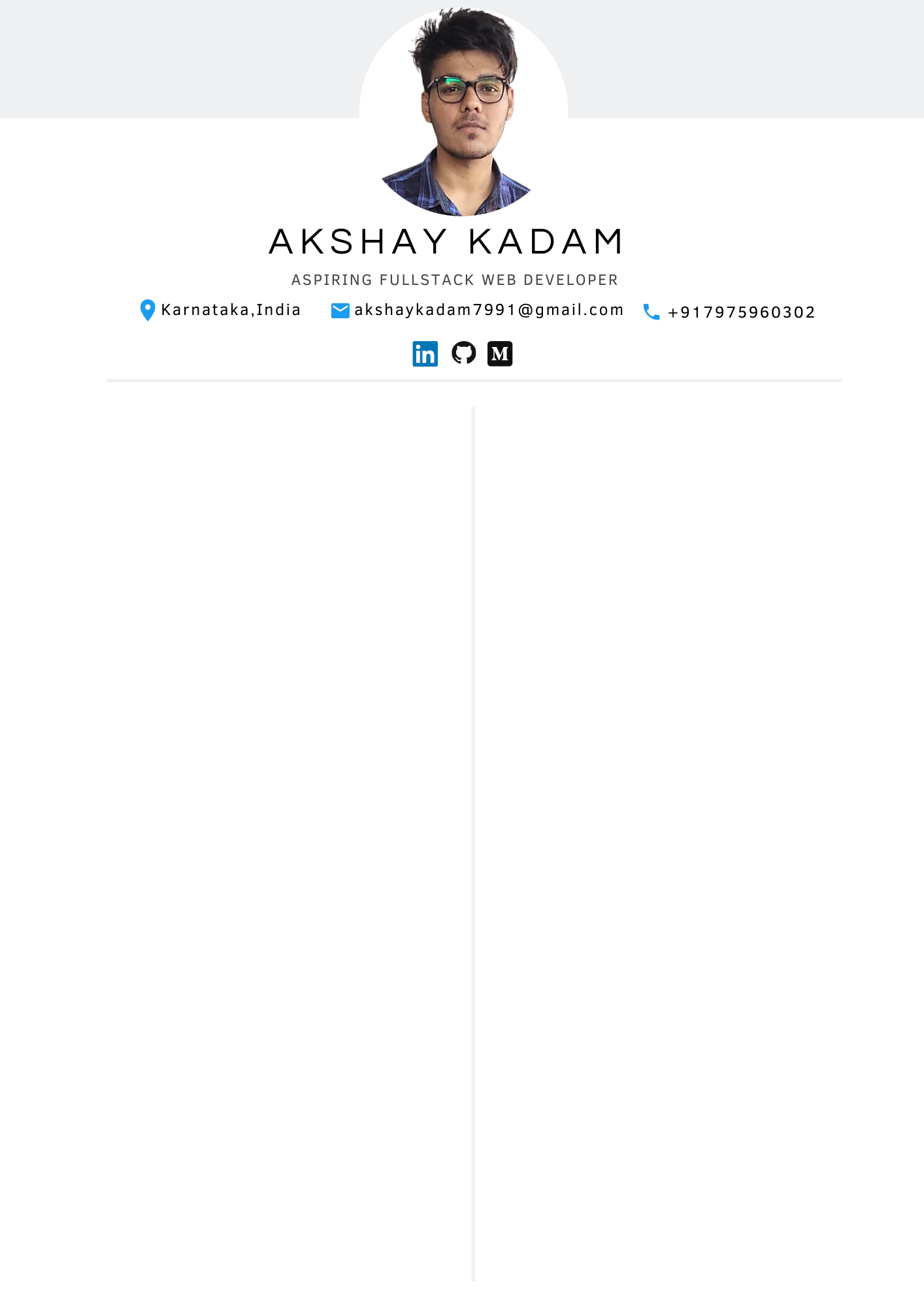 resume